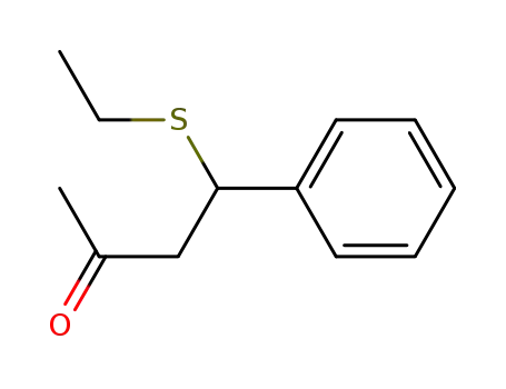 Molecular Structure of 74896-58-5 (4-(ethylsulfanyl)-4-phenylbutan-2-one)