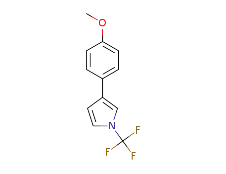 3-(4-methoxyphenyl)-1-(trifluoromethyl)-1H-pyrrole