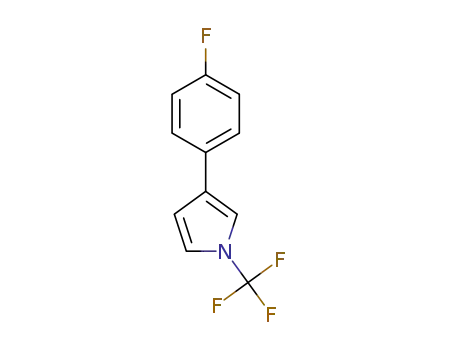 3-(4-fluorophenyl)-1-(trifluoromethyl)-1H-pyrrole