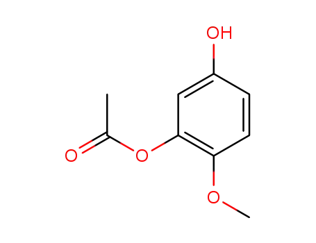 Molecular Structure of 99179-72-3 (4-Methoxy-1,3-benzenediol 3-Acetate)