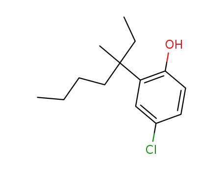 2-(1-ethyl-1-methyl-pentyl)-4-chloro-phenol