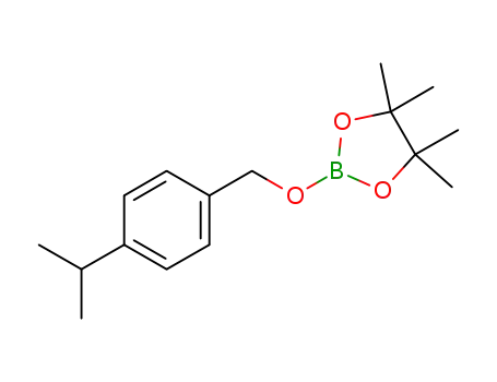 2-((4-isopropylbenzyl)oxy)-4,4,5,5-tetramethyl-1,3,2-dioxaborolane