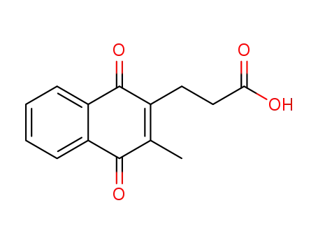 3-(3-methyl-1,4-naphthoquinon-2-yl)-propionic acid