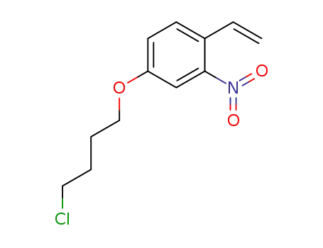4-(4-chlorobutoxy)-2-nitro-1-vinylbenzene