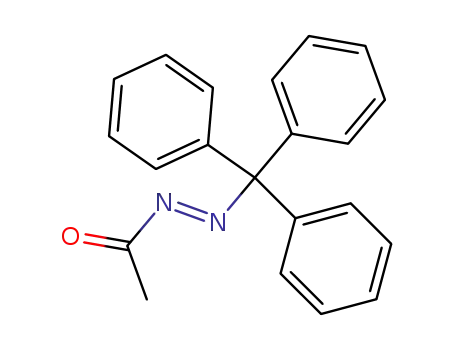 acetyl-trityl-diazene