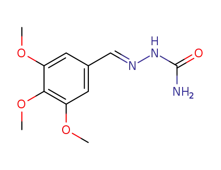 (E)-2-(3,4,5-trimethoxybenzylidene)hydrazine carboxamide