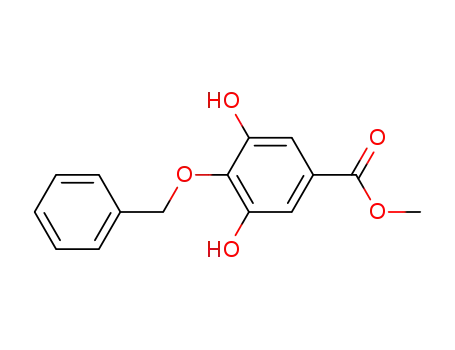 3,5-dihydroxy-4-(phenylmethoxy)benzoic acid methyl ester
