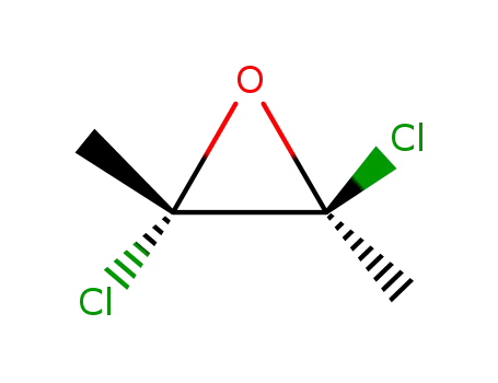 Molecular Structure of 55949-61-6 (Oxirane, 2,3-dichloro-2,3-dimethyl-, trans-)