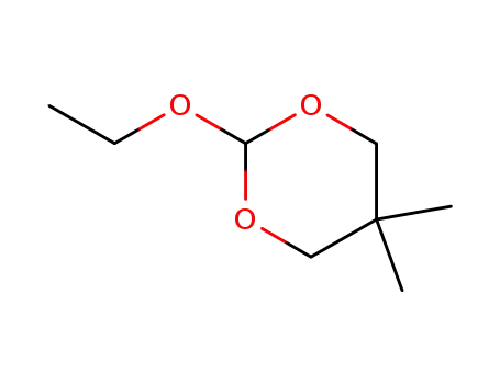 Molecular Structure of 5783-79-9 (2-ETHOXY-5,5-DIMETHYL-1,3-DIOXANE)