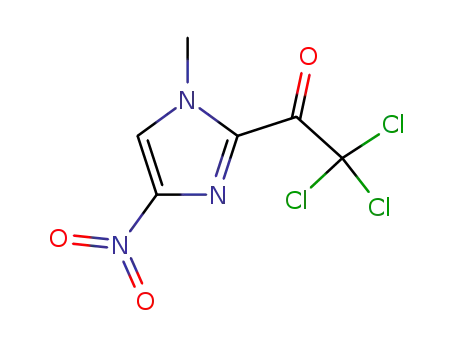 2,2,2-trichloro-1-(1-methyl-4-nitro-1H-imidazol-2-yl)ethan-1-one
