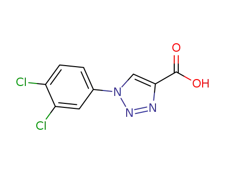 1-(3,4-dichlorophenyl)-1H-1,2,3-triazole-4-carboxylic acid