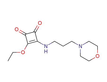 3-ethoxy-4-((3-morpholinopropyl)amino)cyclobut-3-ene-1,2-dione