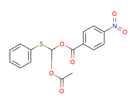 2-oxo-1-(phenylthio)propyl 4-nitrobenzoate