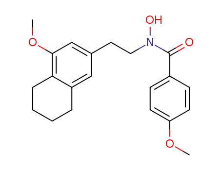 N-hydroxy-4-methoxy-N-(2-(4-methoxy-5,6,7,8-tetrahydronaphthalen-2-yl)ethyl)benzamide