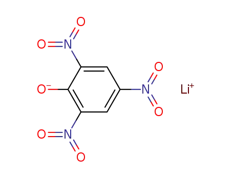 Molecular Structure of 18390-55-1 (lithium picrate)