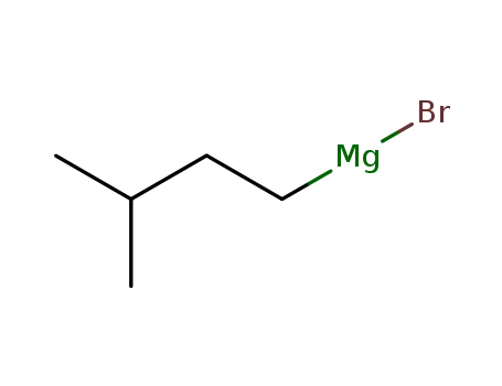 Molecular Structure of 4548-78-1 (Isopentylmagnesium bromide solution 2 in diethyl ether)
