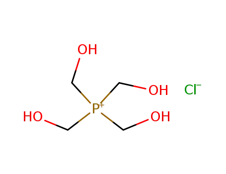 Molecular Structure of 124-64-1 (Tetrakis(hydroxymethyl)phosphonium chloride)