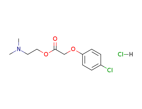 Meclofenoxate hydrochloride(3685-84-5)
