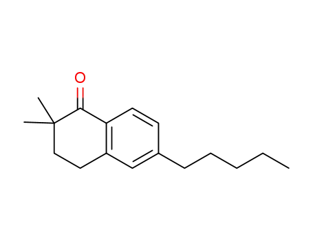 2,2-dimethyl-6-pentyl-3,4-dihydronaphthalen-1(2H)-one