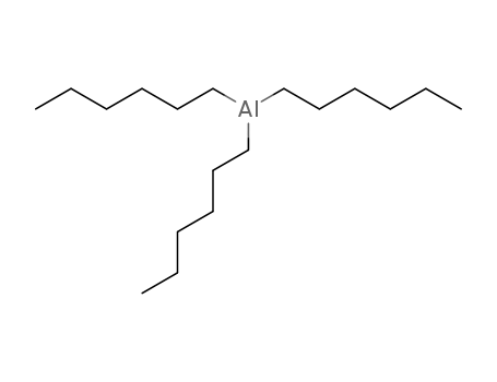 Molecular Structure of 1116-73-0 (TRI-N-HEXYL ALUMINUM)