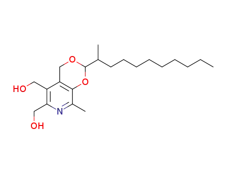 5,6-bis(hydroxymethyl)-8-methyl-2-(undecan-2-yl)-4H-[1,3]dioxino[4,5-c]pyridine