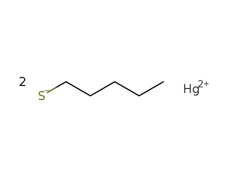 bis(1-pentanethiolato)mercury(II)