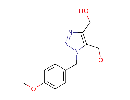 (1-(4-methoxybenzyl)-1H-1,2,3-triazole-4,5-diyl)dimethanol