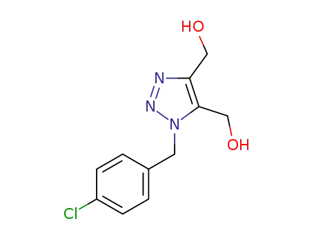 (1-(4-chlorobenzyl)-1H-1,2,3-triazole-4,5-diyl)dimethanol