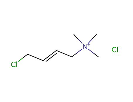 trans-1-chloro-4-methylammonio-2-butene chloride