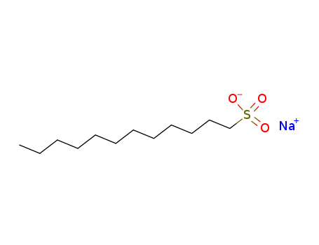 2386-53-0,1-DODECANESULFONIC ACID SODIUM SALT,Sodium dodecyl hydrogen sulfate;Sodium dodecylsulfonate;Sodium laurylsulfonate;Sodium n-dodecylsulfonate;n-Dodecyl sulfonic acid sodium salt;AcmeSLS;Calsoft SLS 30;Dodecyl sodium sulfonate;Dodecylsulfonic acid sodiumsalt;Emal 2FG;Laurylsulfonic acid sodium salt;Perlan Alb;Sodium dodecanesulfonate;1-Dodecanesulfonicacid, sodium salt (8CI,9CI);Dodecanesulfonic acid, sodium salt (7CI);