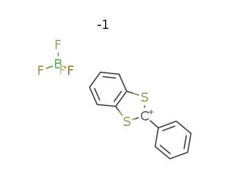 2-phenyl-1,3-benzodithiol-2-ylium tetrafluoroborate