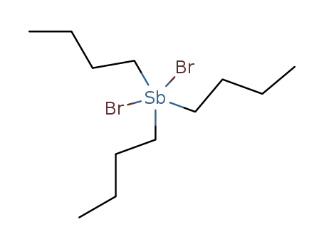 Molecular Structure of 16629-56-4 (Antimony, dibromotributyl-)