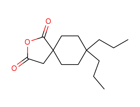 4,4-dipropyl-1-carboxycyclohexane-1-acetic acid anhydride
