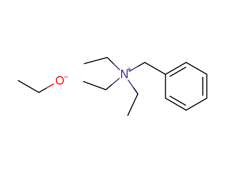 Molecular Structure of 95903-96-1 (Benzenemethanaminium, N,N,N-triethyl-, ethoxide)