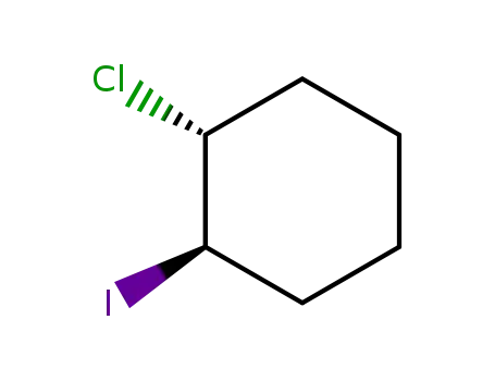 Molecular Structure of 33427-17-7 (Cyclohexane, 1-chloro-2-iodo-, trans-)