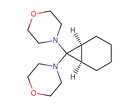 7,7-dimorpholino-cis-bicyclo<4.1.0>heptane
