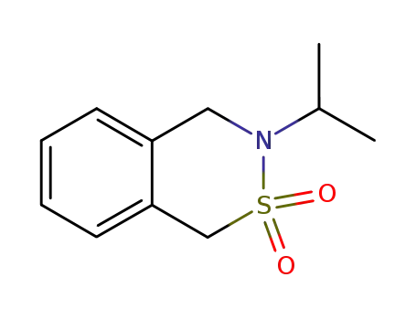 3-Isopropyl-3,4-dihydro-1H-benzo[d][1,2]thiazine 2,2-dioxide