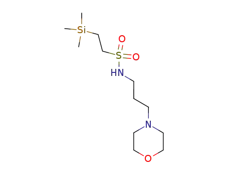 2-Trimethylsilanyl-ethanesulfonic acid (3-morpholin-4-yl-propyl)-amide