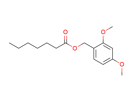 Heptanoic acid 2,4-dimethoxy-benzyl ester