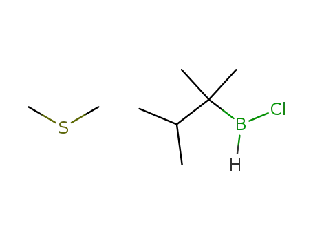 Molecular Structure of 75067-06-0 (CHLOROTHEXYLBORANE-METHYL SULFIDE COMPLEX))