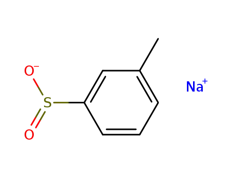 Molecular Structure of 15898-38-1 (3-Methylbenzenesulfinic acid sodiuM salt)