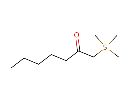 1-Trimethylsilanyl-heptan-2-one