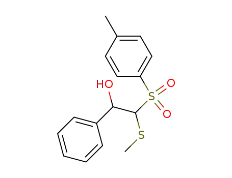 2-Methylsulfanyl-1-phenyl-2-(toluene-4-sulfonyl)-ethanol