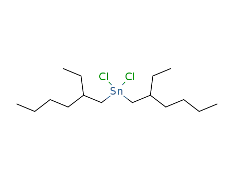Molecular Structure of 25430-97-1 (DI-2-ETHYLHEXYLTINDICHLORIDE)
