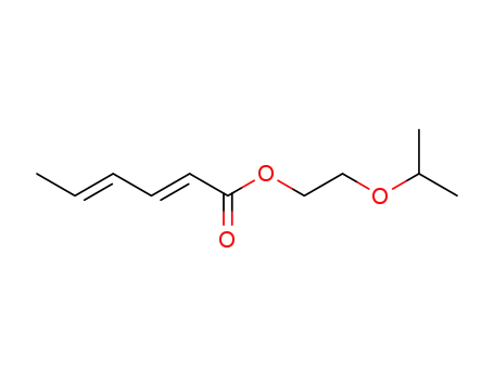 (2E,4E)-Hexa-2,4-dienoic acid 2-isopropoxy-ethyl ester