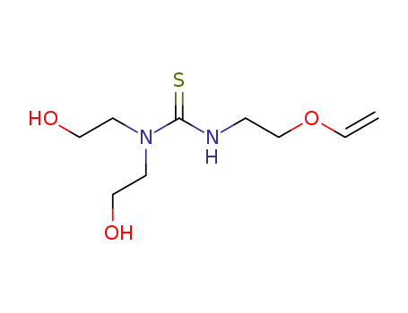 1,1-Bis-(2-hydroxy-ethyl)-3-(2-vinyloxy-ethyl)-thiourea
