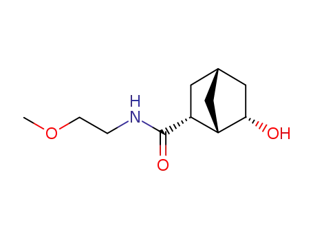 (1S,2R,4R,6S)-6-Hydroxy-bicyclo[2.2.1]heptane-2-carboxylic acid (2-methoxy-ethyl)-amide