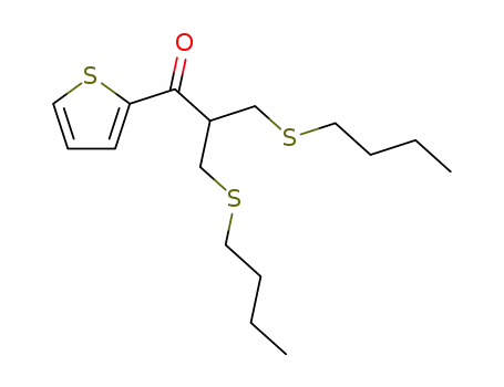1-(α-thienyl)-2,2-bis(butylthiomethyl)-1-ethanone