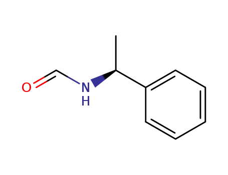 Molecular Structure of 19145-06-3 (Formamide, N-[(1S)-1-phenylethyl]-)