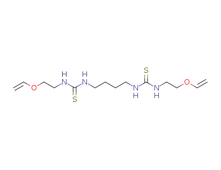 1-(2-Vinyloxy-ethyl)-3-{4-[3-(2-vinyloxy-ethyl)-thioureido]-butyl}-thiourea